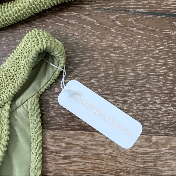 Somerfield Swim Womens green  Nori Malabar top / Sorento bottom 2XL NWT - Picture 5 of 12